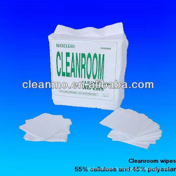 lingettes propres industrielles 45% cellulose + 55% polyester